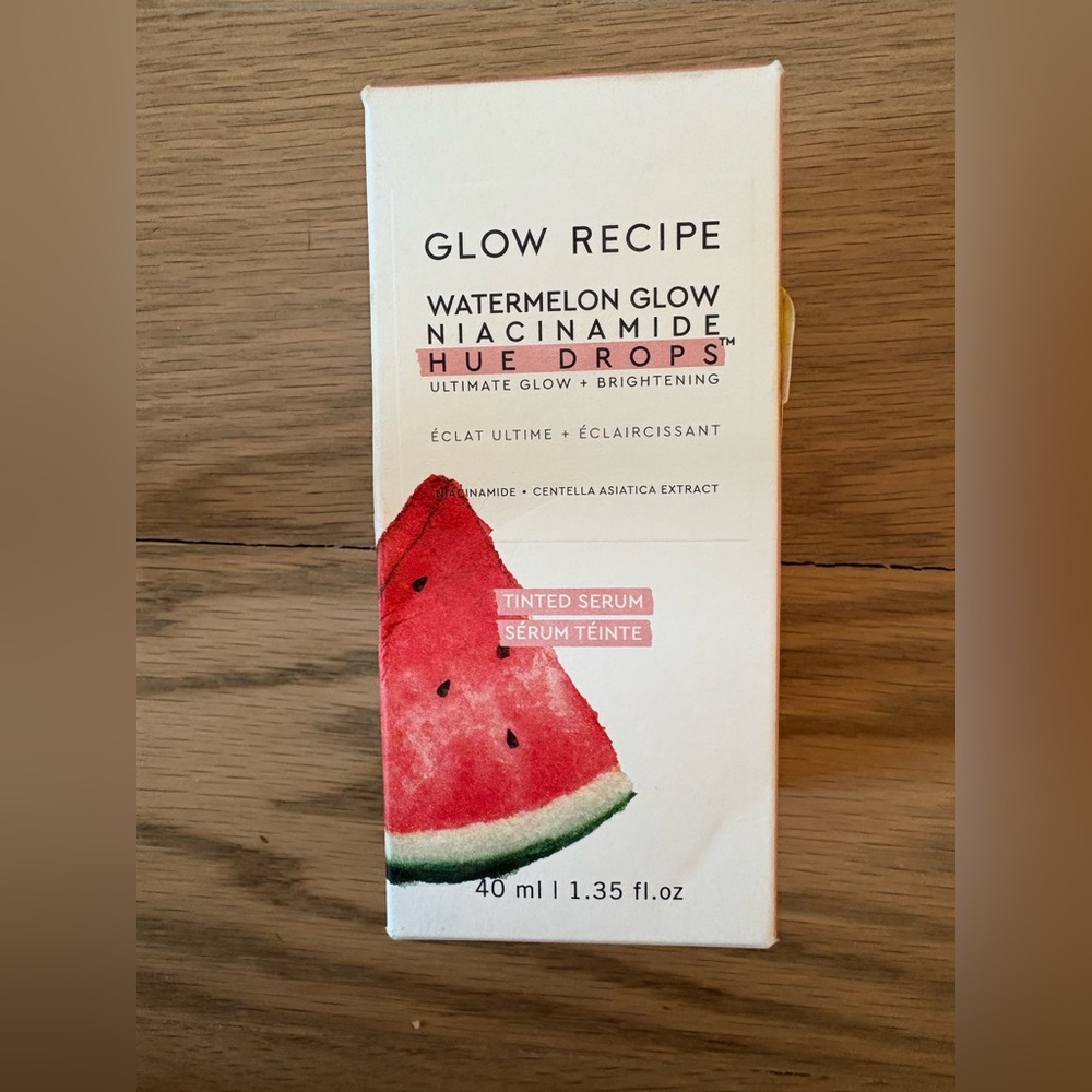 Glow Recipe Watermelon Glow Niacinamide Hue Drops - rosy glow.